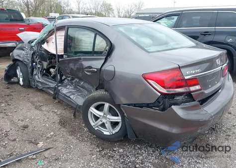 2013 Honda Civic Lx from USA, damaged, VIN 19XFB2F54DE032577